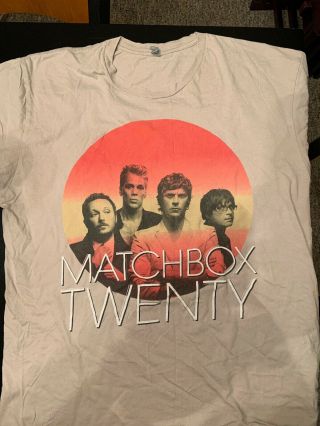 Matchbox Twenty Vintage Tour Shirt Size Xl