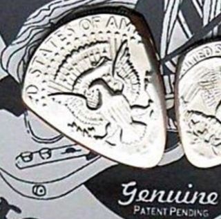 1984 Usa Half Dollar Guitar Pick Vintage Coin Plectrum - Rock Blues&heavy Metal