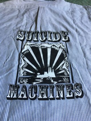Vintage Suicide Machines Work Shirt Size: Xl Ska Punk