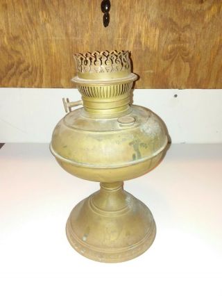 Vintage B&h Railroad Brass Oil Kerosene Lamp Retro Lighting