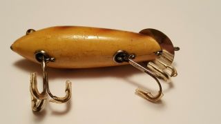 Vintage Heddon Dowagiac Crab Wiggler fishing lure. 3