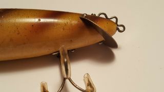 Vintage Heddon Dowagiac Crab Wiggler fishing lure. 6