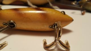 Vintage Heddon Dowagiac Crab Wiggler fishing lure. 7