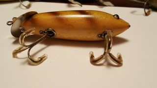 Vintage Heddon Dowagiac Crab Wiggler fishing lure. 8