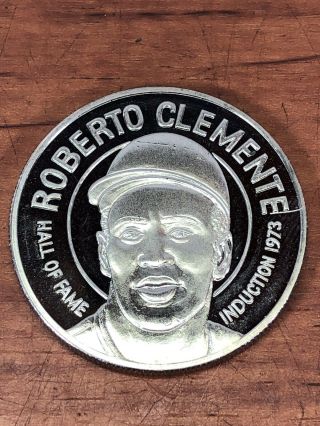 Vintage Rare 1994 Roberto Clemente Republic Of Liberia $1 Dollar Coin Token