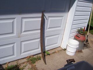 Huge 47 " Vintage Scythe Blade.