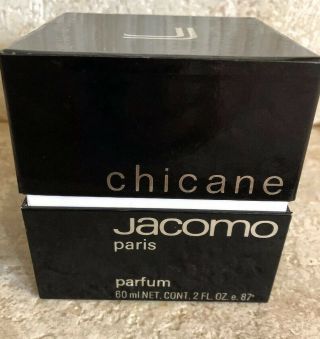 Vintage CHICANE Jacomo Paris Parfum 2 Oz/ 60ml 2