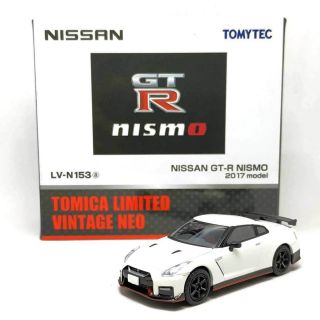 Tomica Limited Vintage Neo Lv - N153a Nissan Gt - R Nismo R35 2017 (white)