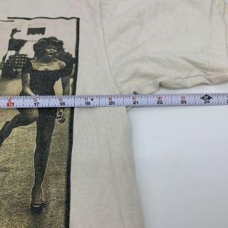 Tina Turner Vintage Hanes Wildest Dreams Tour T Shirt Flaw 2