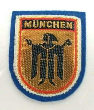 Vintage " Munchen " Munich Patch