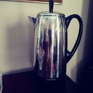 Vintage Farberware Superfast 12 Cup Automatic Electric Percolator Coffee Pot Usa