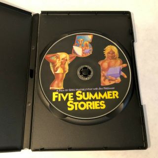 Five Summer Stories Rare DVD Surf Movie Hawaii OOP Out of Print Vintage 1994 3