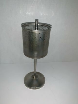 Vintage Corning Ware Coffee Pot Blue Cornflower 9 Cup Percolator Inside Parts