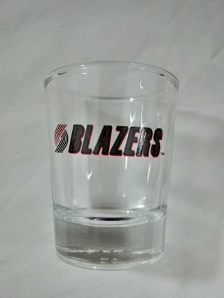 Vintage NBA Portland Trailblazers shot glasses (2) One Old Logo 5