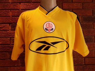 Vintage Bolton Wanderers Football Shirt 1998.  Size 42/44 Large