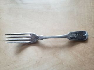 Antique,  Vintage Collectible Fork 6.  75 " 1847 Rogers Bros.  Aa Silver Plate