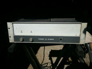 Vintage Crown D150a Stereo 2 Channel Power Amplifier
