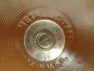 Vintage LUFKIN RULE CO TAPE MEASURE - Metallic 50ft Tape - Leather Case 6
