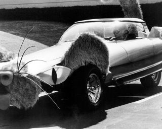 Eartha Kitt Batman 8x10 Photo Classic Driving Catwoman Vintage Car