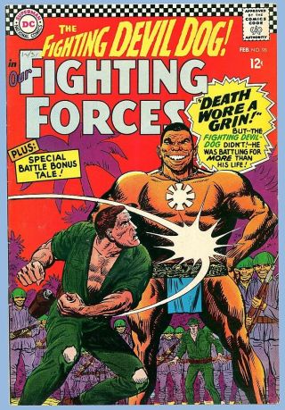 Vintage - Dc - Our Fighting Forces - No.  98 - Feb.  1966