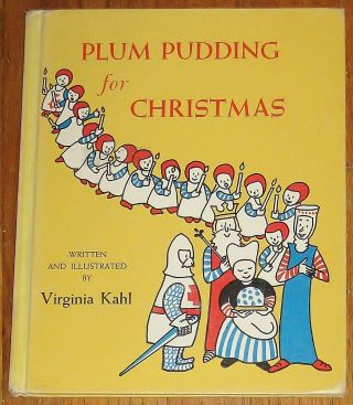 Plum Pudding For Christmas : By Virginia Kahl : Vintage