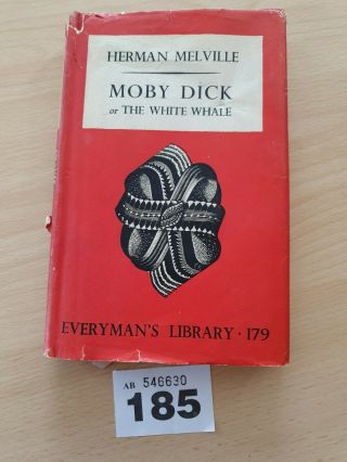 Moby Dick By Herman Melville - Hardback With Jacket - Vintage Published 1951