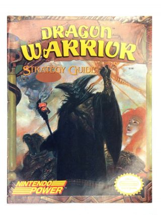 Dragon Warrior Strategy Guide Nintendo Power Nes Hint Book Vintage 1989