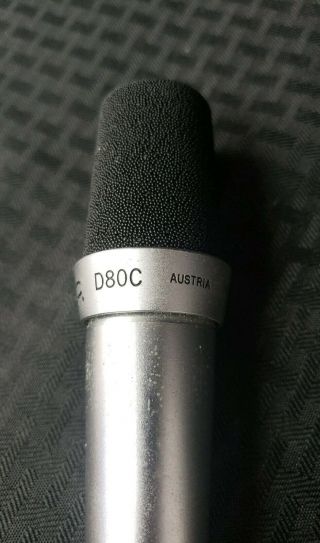 Vintage Altec Lansing D80C D - 80C Microphone 5