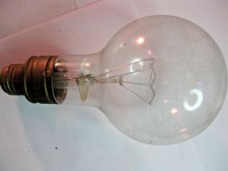 Vintage 300 Watt Clear Glass Light Bulb