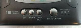 VINTAGE Aiwa Am/Fm Stereo TX646 Auto Reverse Casette Radio Player - 8