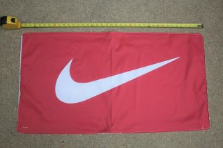 Vintage Nike Air Store Display Banner Sign 38”x 20” Canvas
