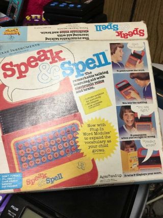 Vintage 1978 Texas Instruments Speak and Spell Great Push Buttons 4