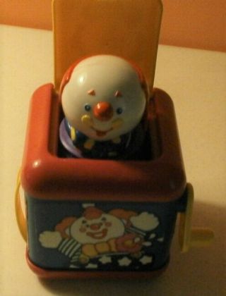 Shelcore - Jack - In - The - Box - 1992 - - Vintage - Clown - Toddler