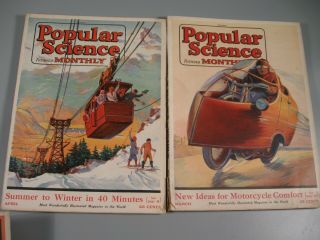 10 Vintage Popular Science Magazines 1924 2