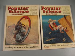10 Vintage Popular Science Magazines 1924 5
