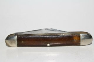 Vintage Shumate Cutlery 2 Blade Equal End Pattern Pocket Knife 6
