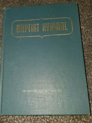 Vintage 1956 Hc Baptist Hymnal,  Songbook Hymns Music,  Convention Press