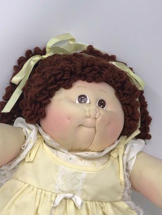 Vintage Cabbage Patch Doll Little People Soft Sculpture 1985 Babyland General 3
