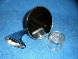 Vintage Side View Mirror 1950s 1960s Ford Chevy Dodge Hot Rod 4 " Buick Gm