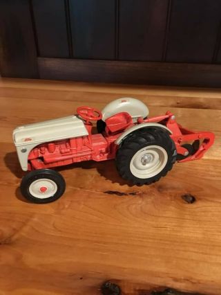 Vintage Ertl 1:16 Ford 8n Tractor With Dearborn Plow,