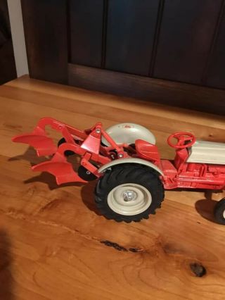 Vintage Ertl 1:16 Ford 8N Tractor with Dearborn Plow, 4