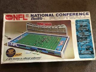 Vintage Tudor Nfl Electric Football Game National Conference 640 With Players