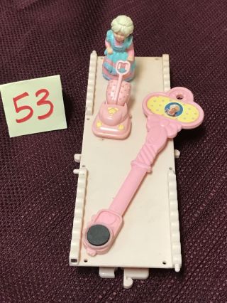 Fisher Price Precious Places Mom With Vacuum Complete Vintage Toy