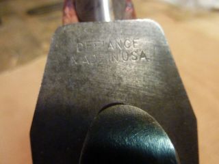 VINTAGE STANLEY DEFIANCE SMOOTHING PLANE 9 1/8 BY 2 1/8 INCHES 2