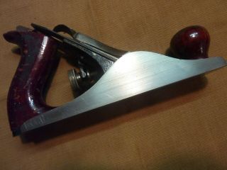 VINTAGE STANLEY DEFIANCE SMOOTHING PLANE 9 1/8 BY 2 1/8 INCHES 4