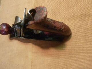 VINTAGE STANLEY DEFIANCE SMOOTHING PLANE 9 1/8 BY 2 1/8 INCHES 5