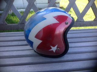 Vintage Buco Motorcycle Helmet 1970 