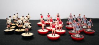 Subbuteo Club Edition Vintage Soccer Game Incomplete,  RARE Extra Teams 6