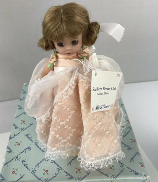 Madame Alexander Southern Flower Girl 8 " Doll 25980 Limited Edition Box