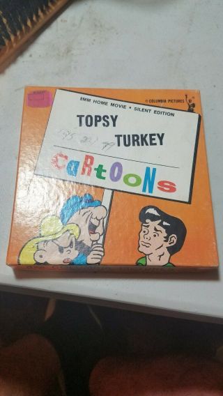 Mr Magoo 8mm Movie Topsy Turkey Columbia Pictures Vintage Silent
